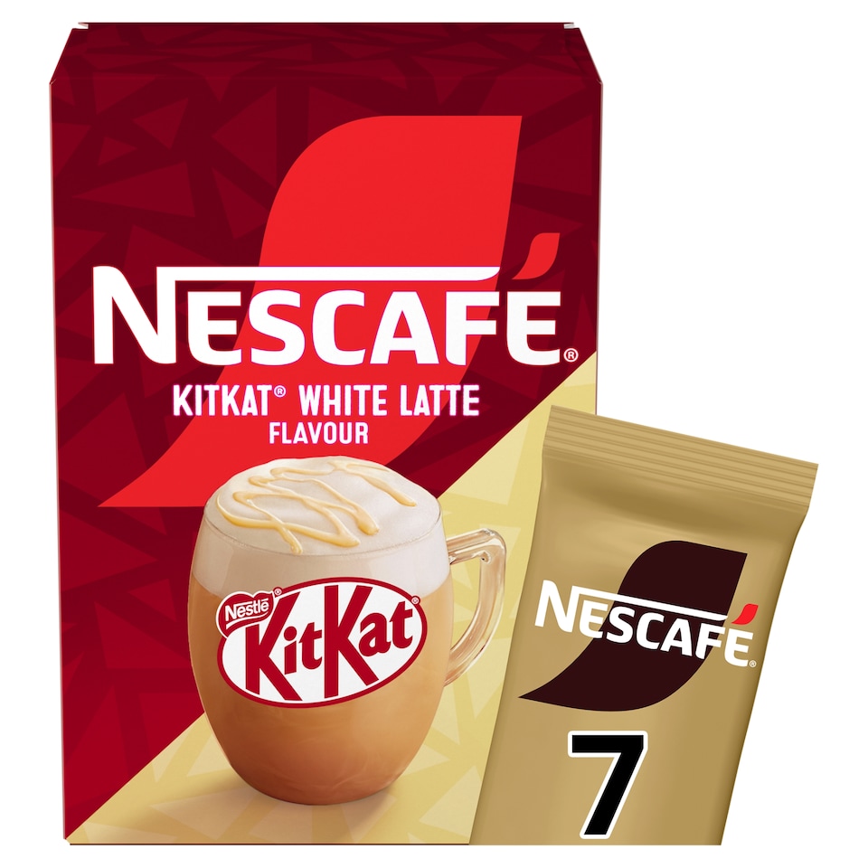 NESCAFE KitKat White Latte 7 Sachets 140G