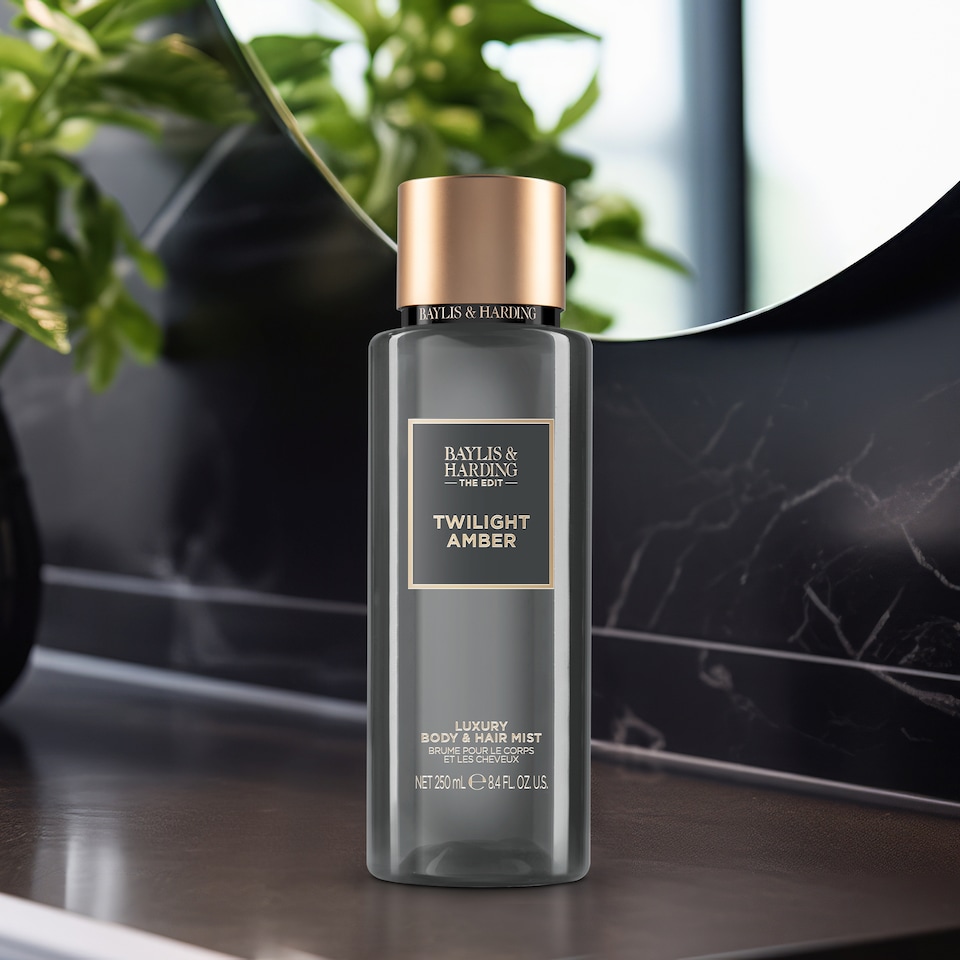 image 1 of Baylis & Harding EDIT Twilight Amber Body & Hair Mist 250ml
