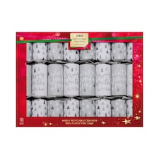 Tesco Silver Dinner Crackers 8 Pack