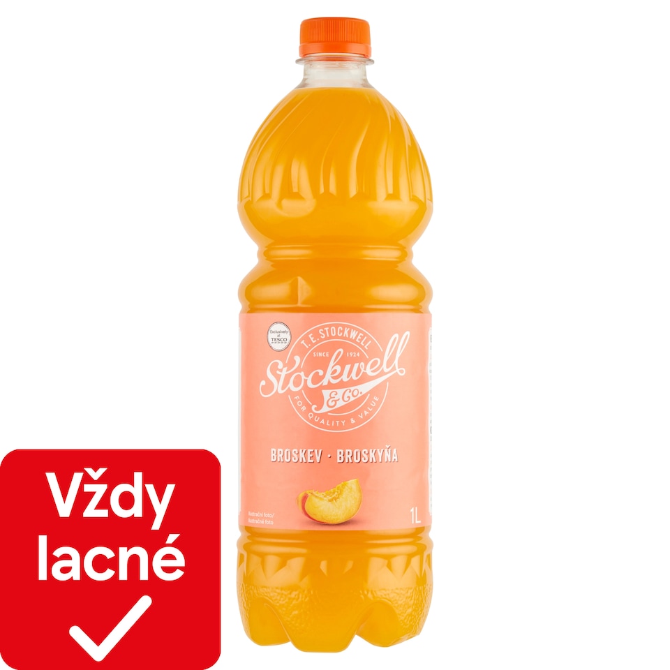 Tesco Broskyňa 1 l