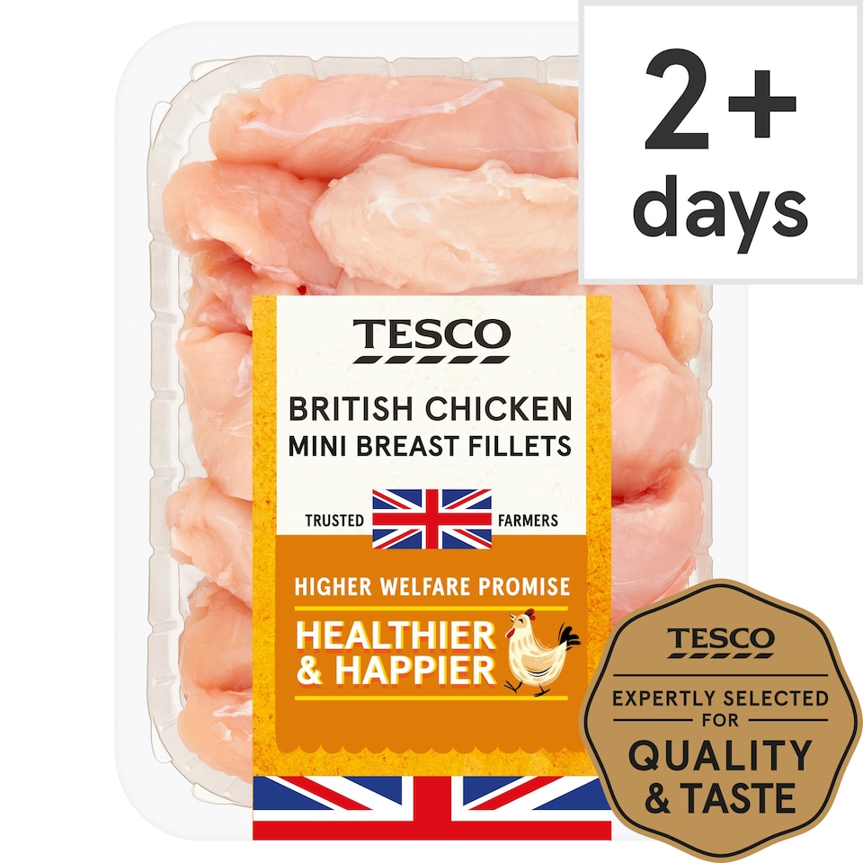 Tesco Chicken Breast Mini Fillets 650g