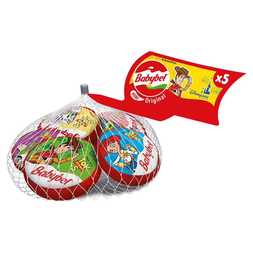Babybel Mini Original poloměkký zrající plnotučný sýr 5 x 20g (100g)