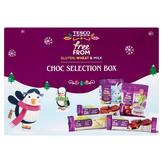 Tesco Free From Chocolate Selection Box 150G Tesco Groceries