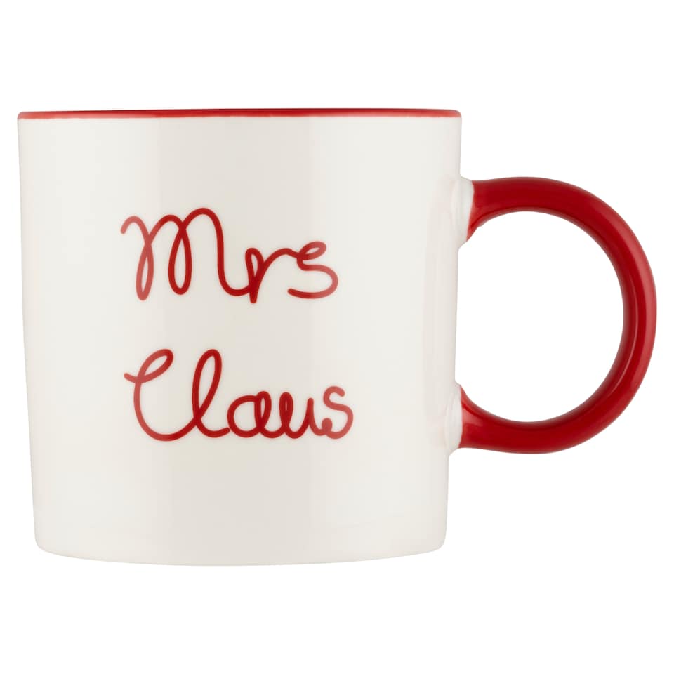 F&F Home Mrs Claus bögre