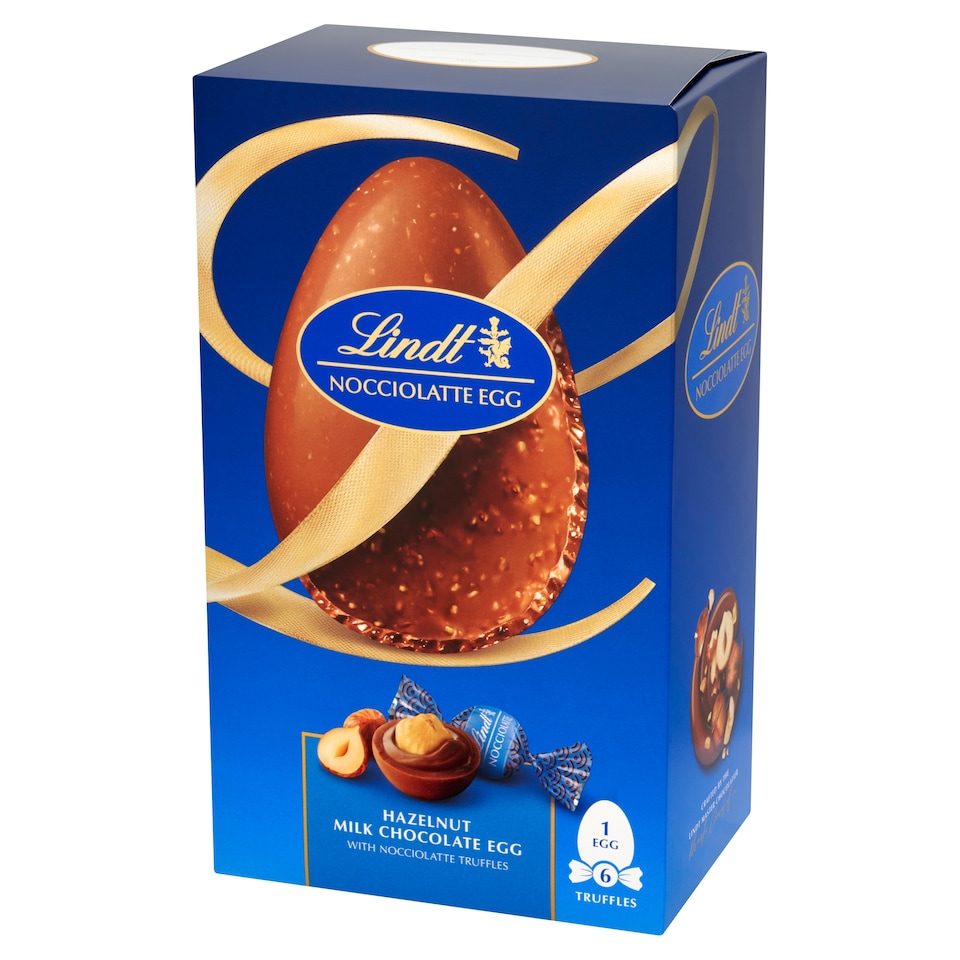 image 1 of Lindt Chocolate Egg Hazelnut 245g 