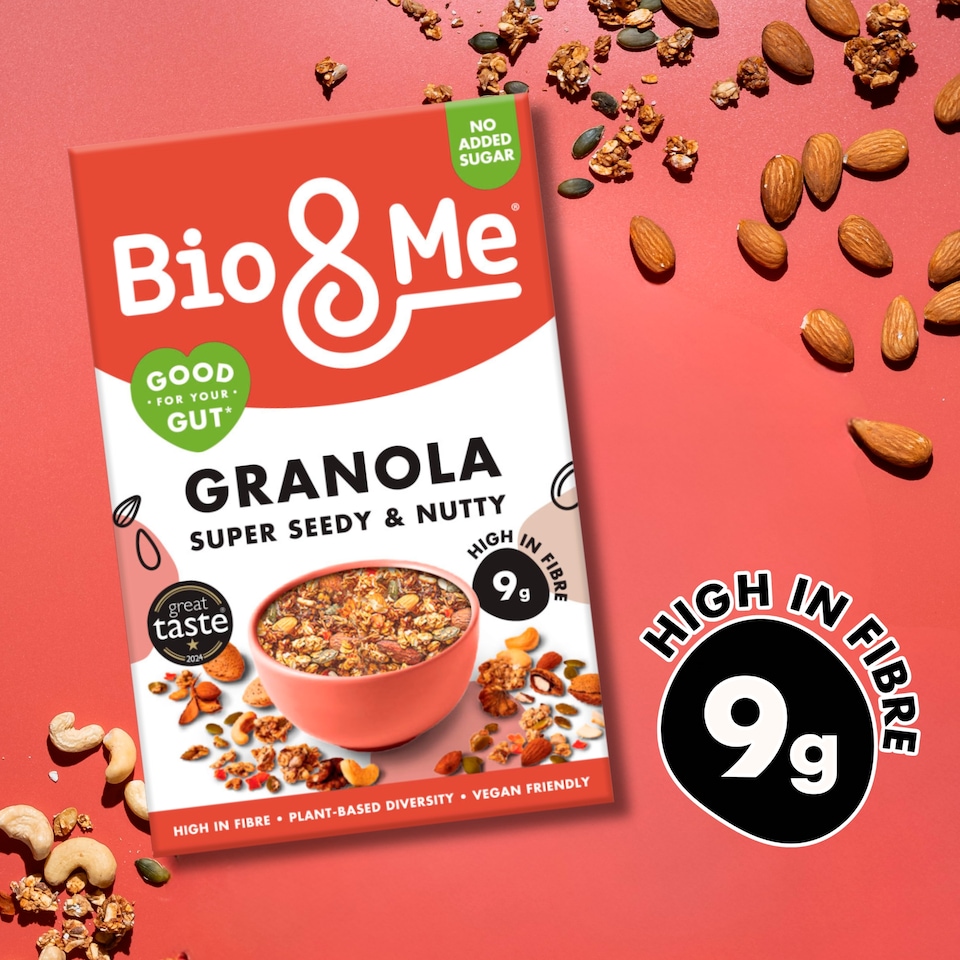 image 1 of Bio&Me Super Seedy & Nutty Gut-Loving  Granola 360g