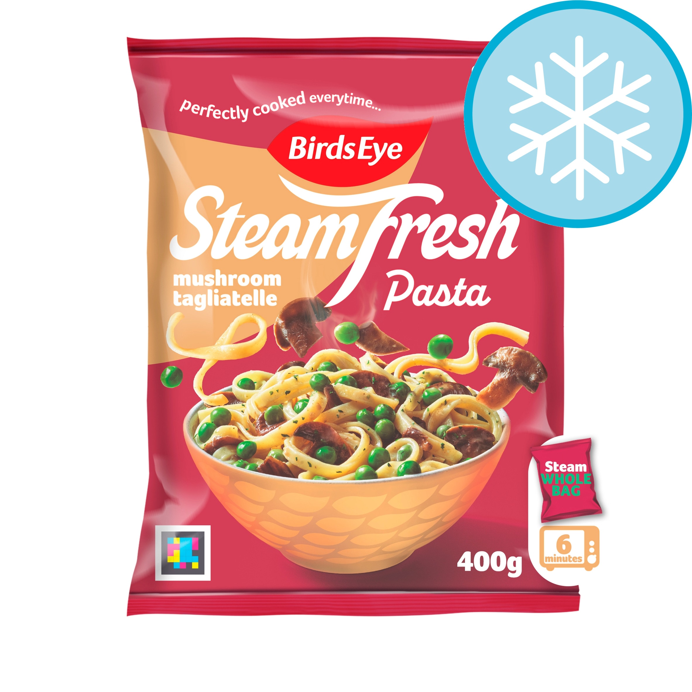 Birds Eye Steamfresh Mushroom Tagliatelle with a Creamy Sauce Meal for 1 400g
