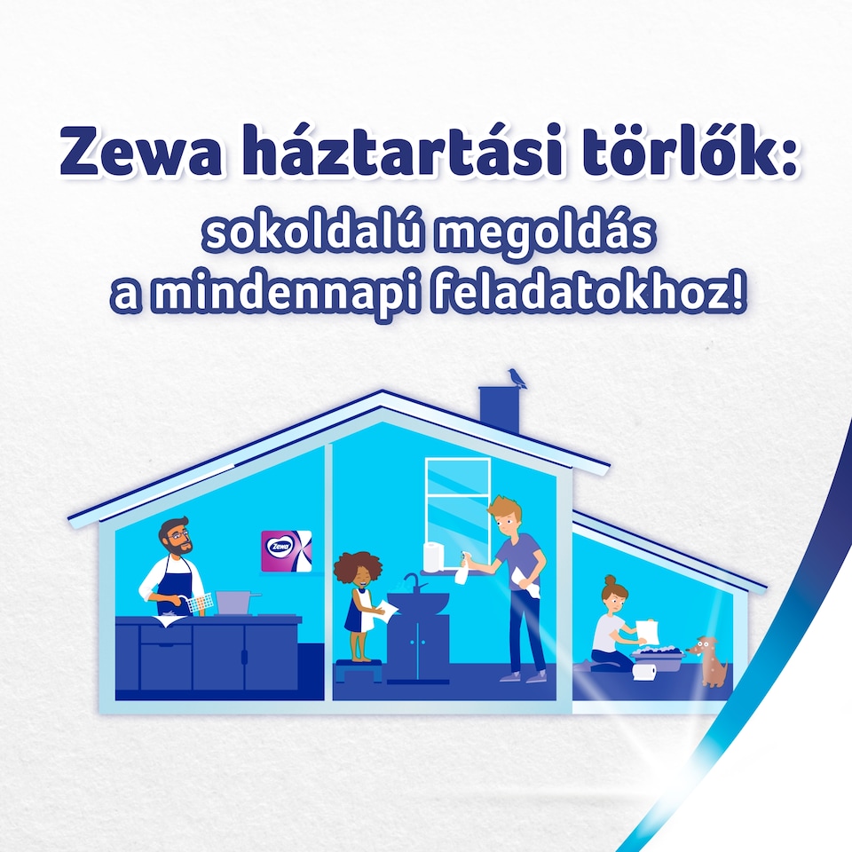 image 1 of Zewa Premium Jumbo Household Towel 3 Ply 1 Roll