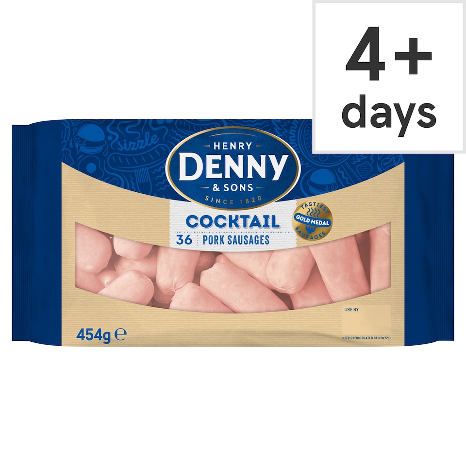 Denny 36 Cocktail Sausage 454G