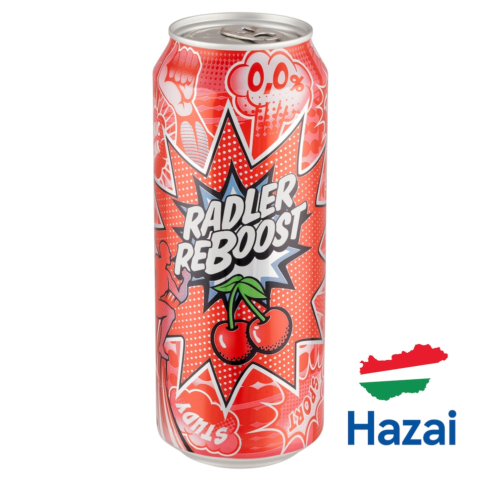 Radler Reboost meggy izotóniás ital 0,5 l