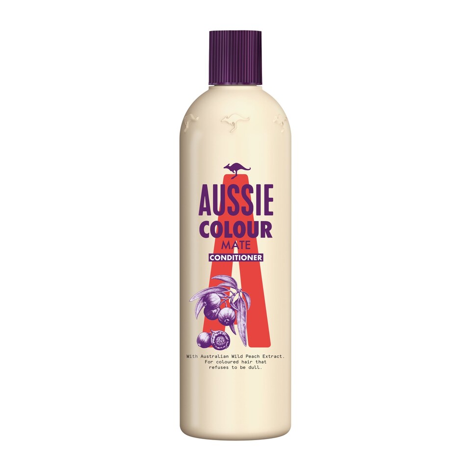 Aussie Colour Mate Conditioner For Coloured Hair 350Ml Tesco Groceries