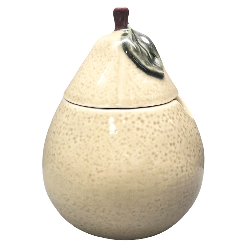 F&F Home 3D Pear Sugar Pot