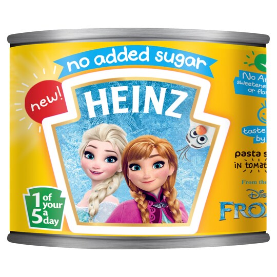 Heinz No Added Sugar Frozen Pasta Shapes 205G Tesco Groceries