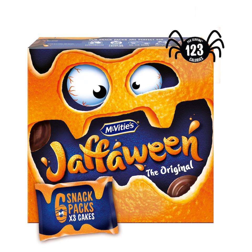image 1 of McVitie's The Original Jaffa Cakes Snack Packs 6 x 3 Pack