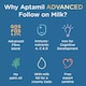 image 3 of Aptamil Advanced 2 Follow On Baby Milk Formula Powder 6+ Mth 800g