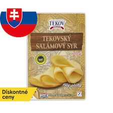 TEKOVSKÝ SALÁMOVÝ SYR ÚDENÝ plátky 150 g