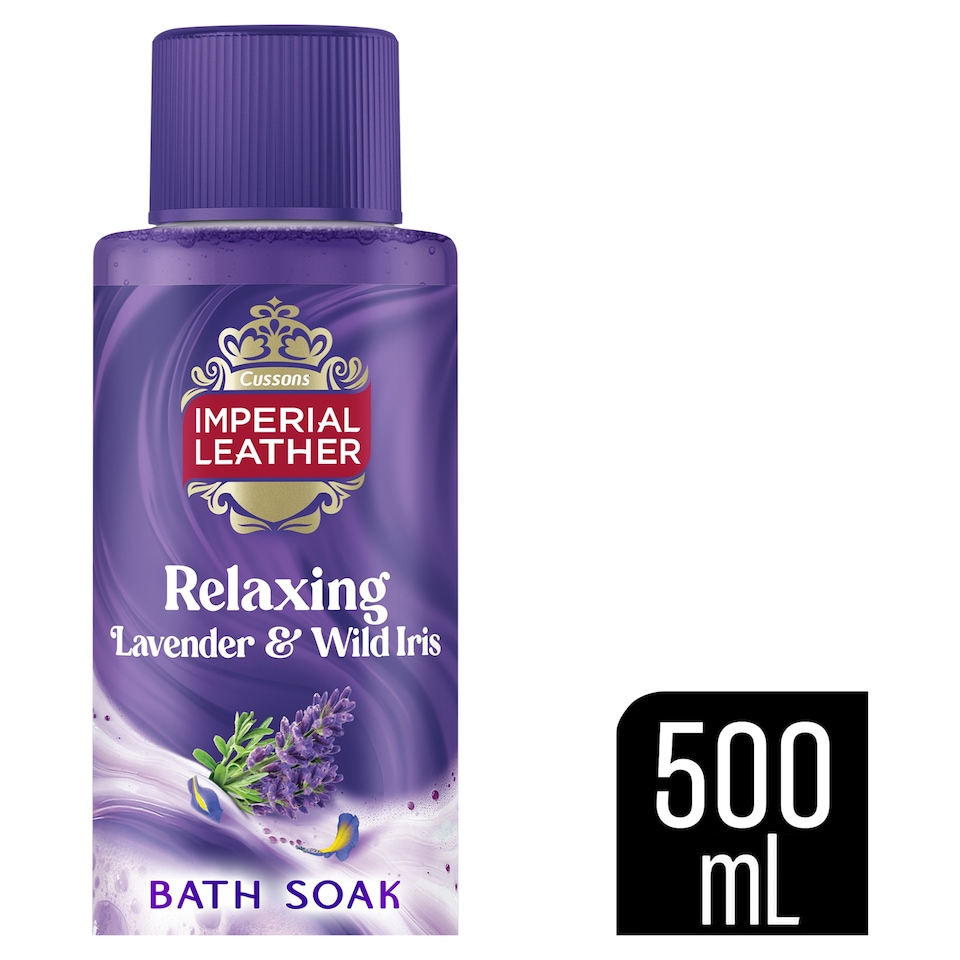 image 1 of Imperial Leather Lavender & Iris Bath Soak 500Ml