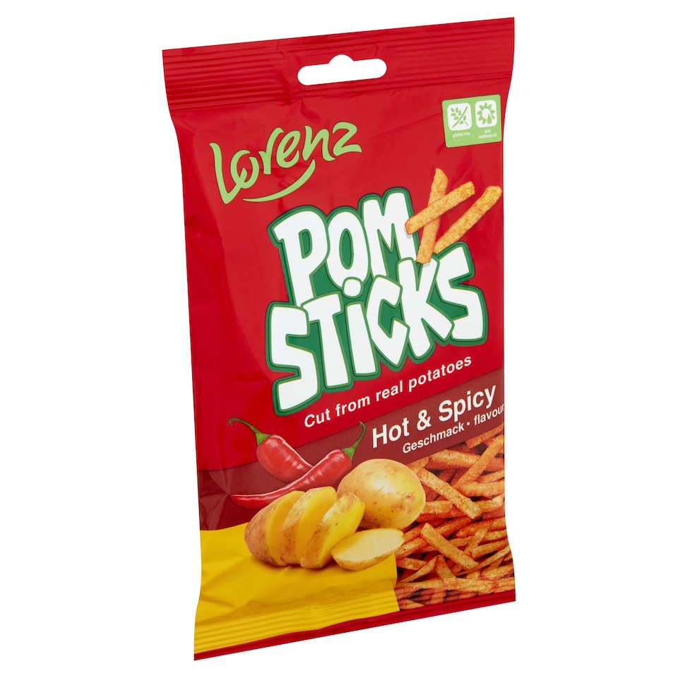 Lorenz Pomsticks burgonya pálcikák chili ízesítéssel 85 g  1. kép