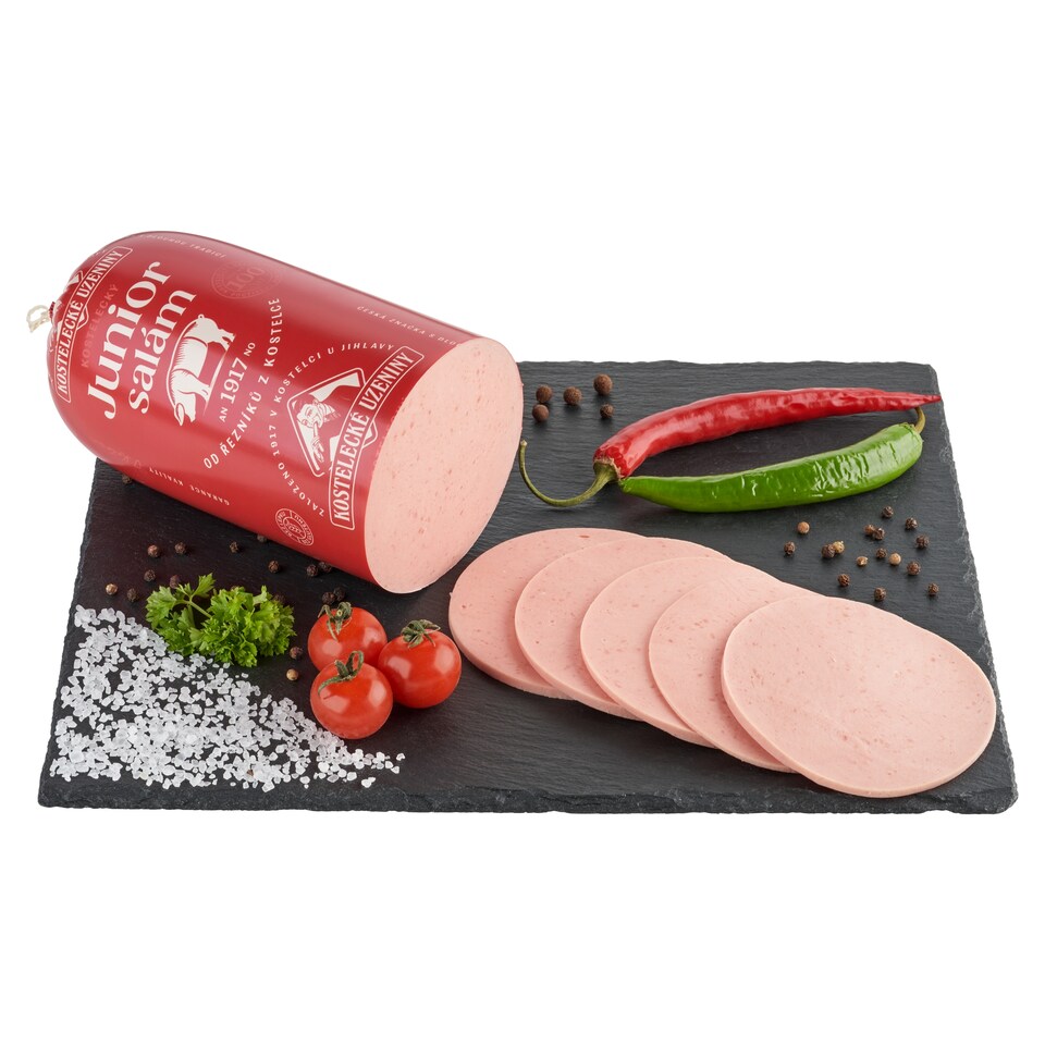 Obrázek 1 pro produkt Kostelecké Uzeniny Junior salám