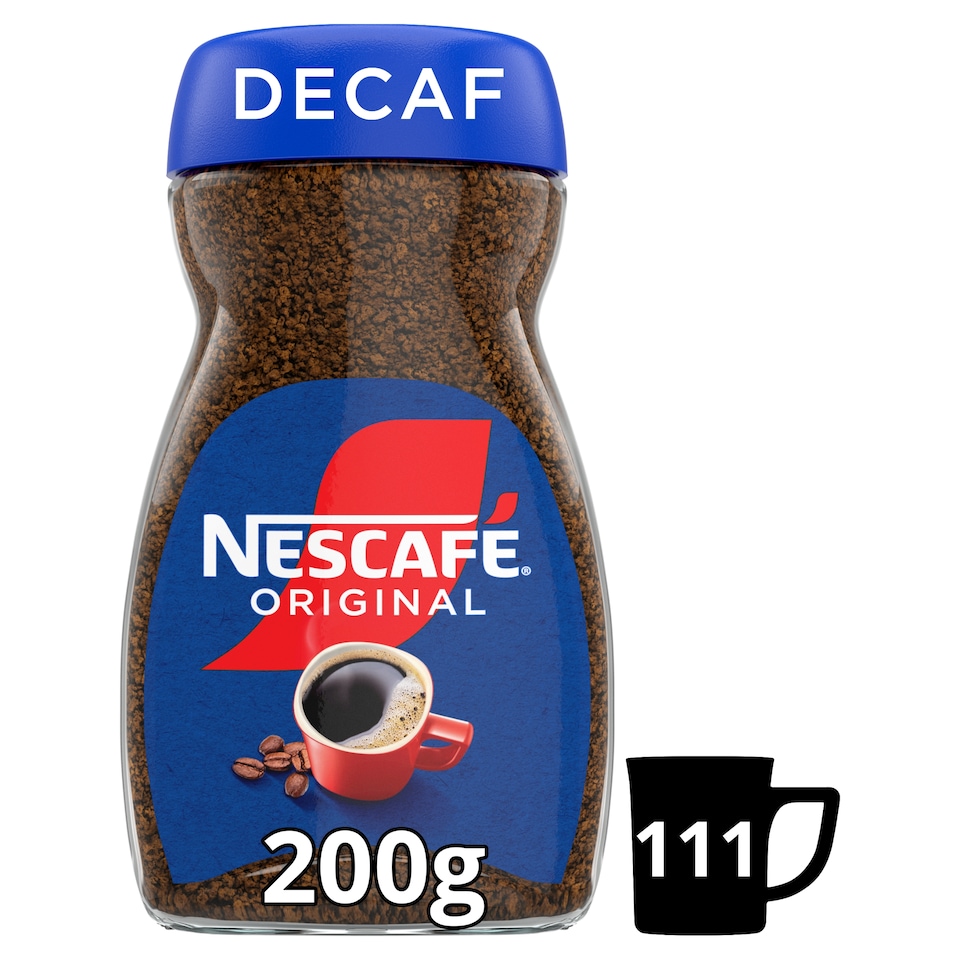 image 1 of Nescafe Original Decaffeinated Instant Coffee 200G