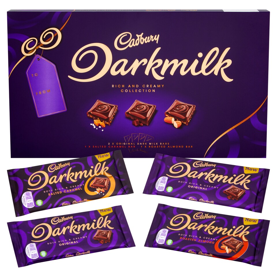 Cadbury Darkmilk Collection 4 Bars 340G