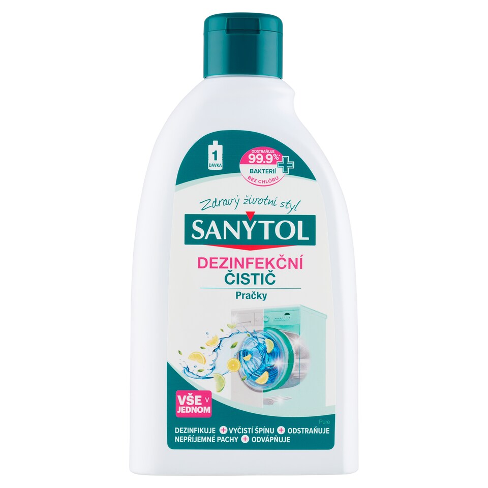Obrázek 1 pro produkt Sanytol Dezinfekční čistič pračky 240ml