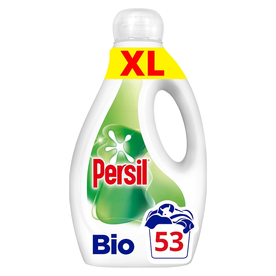 image 1 of Persil Biological Laundry Detergent Liquid 53W 1431Ml