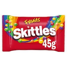 Skittles Giants Gooey Vegan Chewy Sweets Fruit Flavoured Pouch Bag
