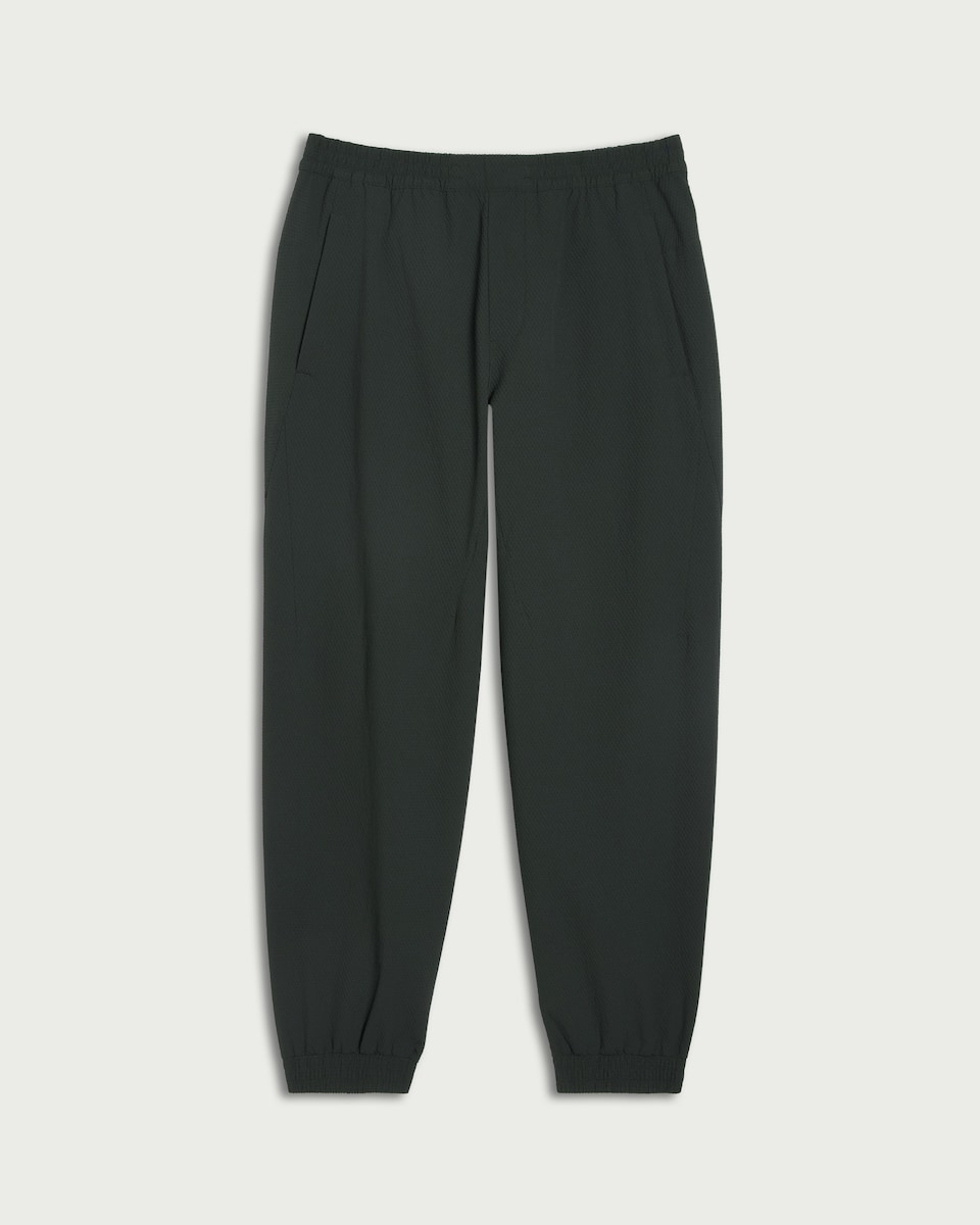 image 1 of F&F Active ULTRAMOVE Textured Shower Resistant Joggers in Green
