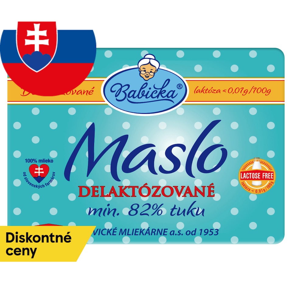 image 1 of Babička Lactose Free Butter 250 g