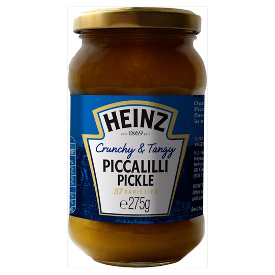 Heinz Piccalilli Pickle 275G Tesco Groceries