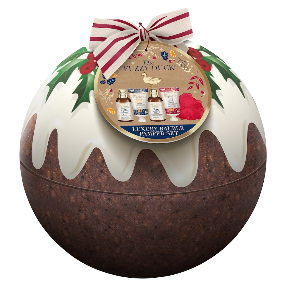 image 1 of Baylis & Harding The Fuzzy Duck Winter Wonderland Luxury Bauble Pamper Tin Gift Set