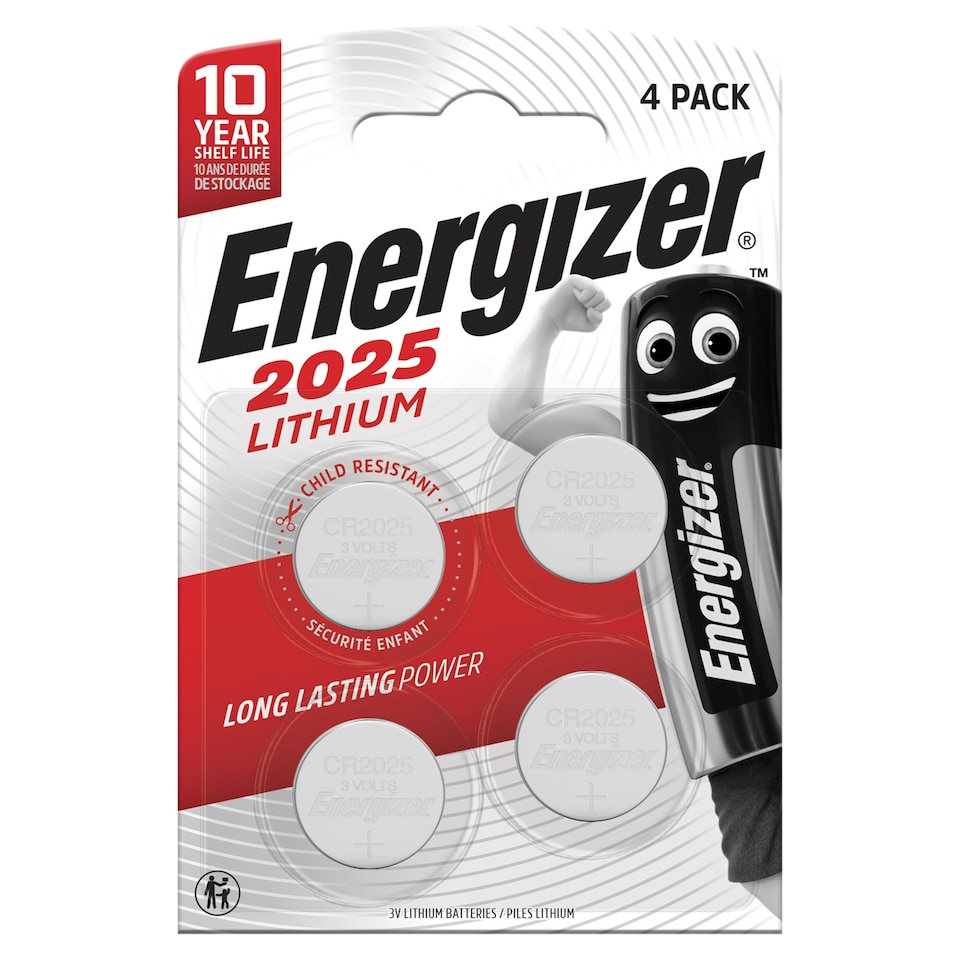 image 1 of Energizer Cr2025 4 Pack