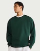 image 2 of F&F Active EVERYHOUR Cotton Rich Crew Neck Sweatshirt in Green