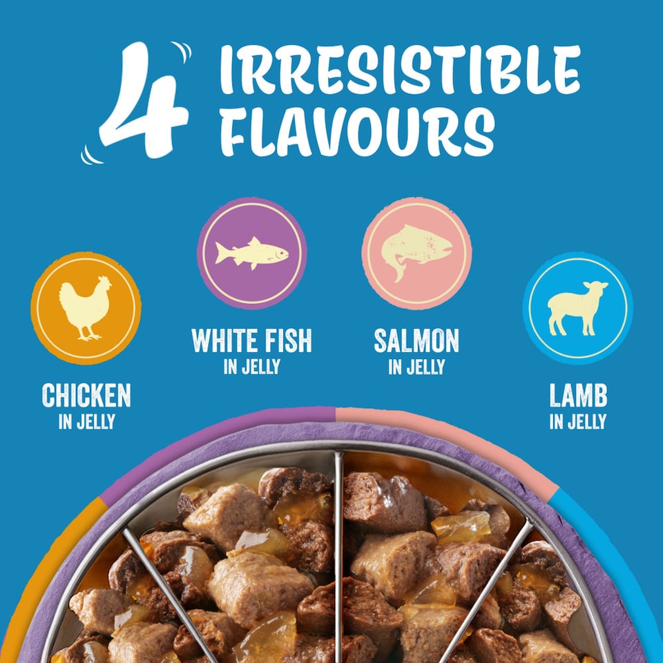 image 1 of FELIX Original Mixed Selection in Jelly Wet Cat Food 80x85g