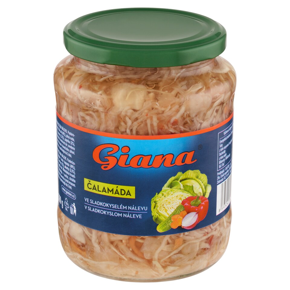 Giana Čalamáda v sladkokyslom náleve 650 g