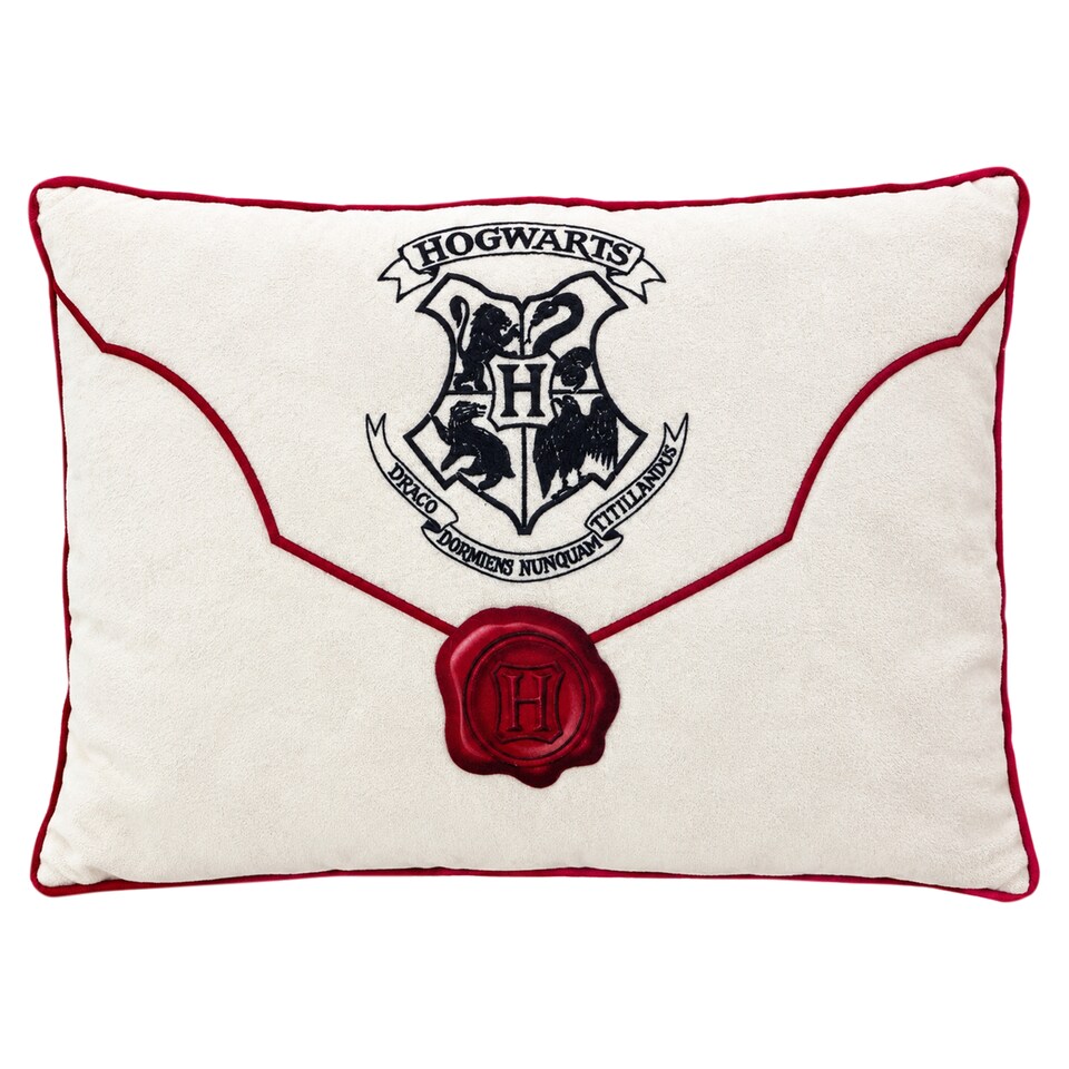 image 1 of Harry Potter Letter Shaped Cushion 40 x 30 cm