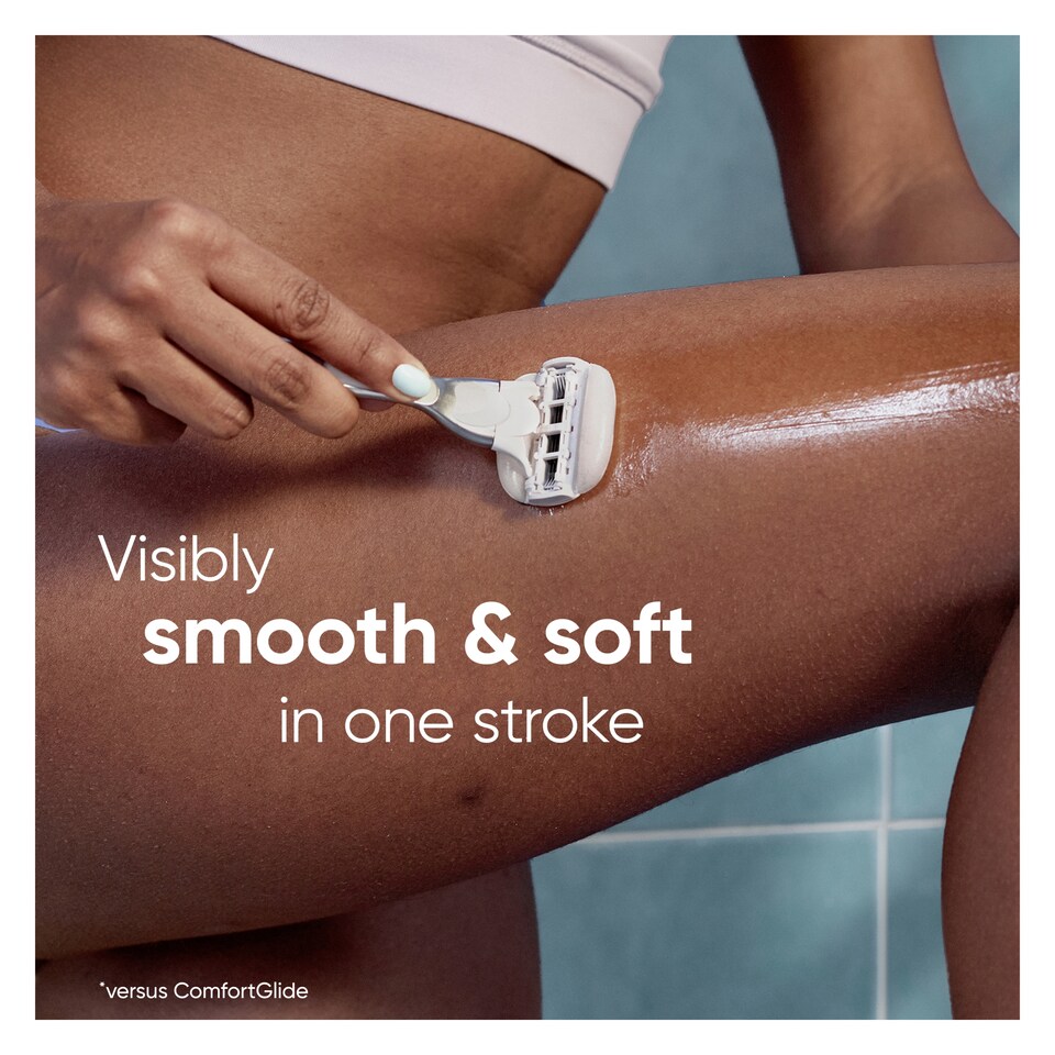 image 1 of Gillette Venus And Olay Berry Razor Blades Refill 3 Pack