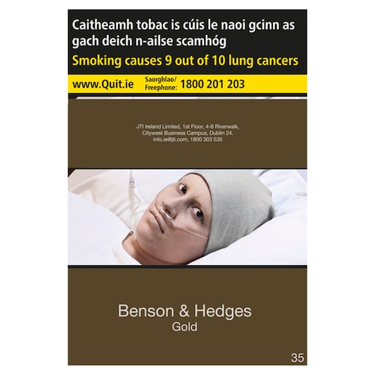 Benson And Hedges Gold 35 Pack Tesco Groceries