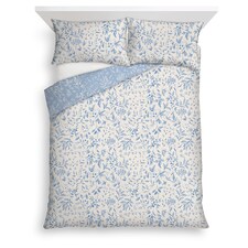 F&F Home Bedding Brushed Botanical Floral Duvet Set Double