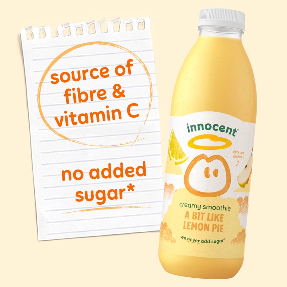 image 1 of innocent A Bit Like Lemon Pie Creamy Smoothie 750ml
