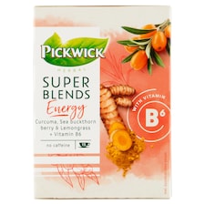 Pickwick Super Blends Energy Flavored Herbal Tea 15 x 1.5g (22.5g)