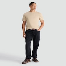 F&F Pure Cotton Short Sleeved T-Shirt in Camel