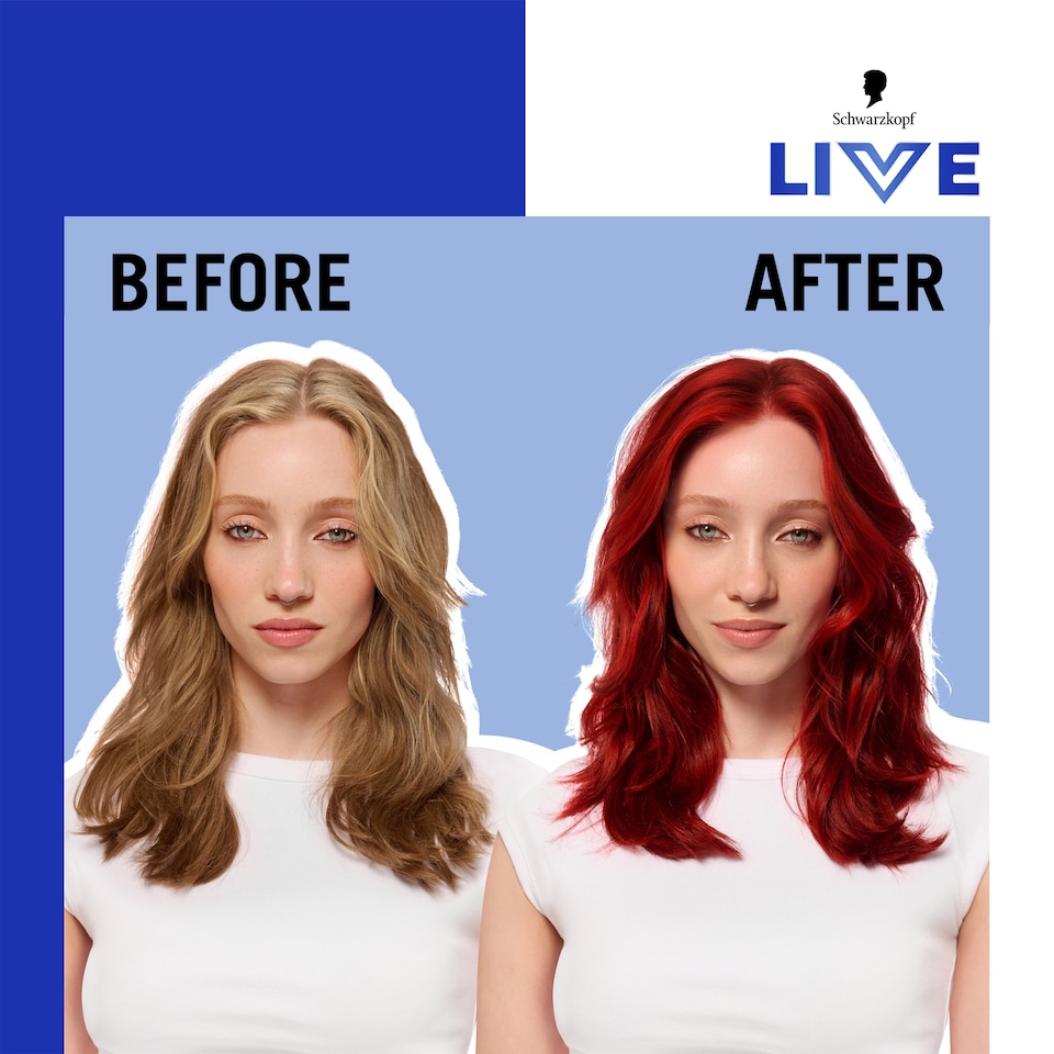 image 1 of Schwarzkopf LIVE Intense Colour 035 Real Red Permanent Hair Dye