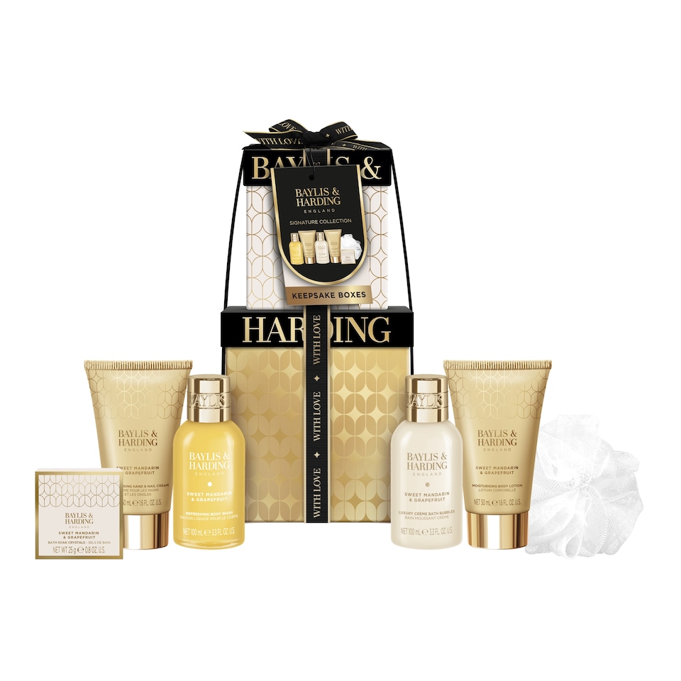 image 1 of Baylis & Harding Sweet Mandarin & Grapefruit Luxury Pamper Present Gift Set
