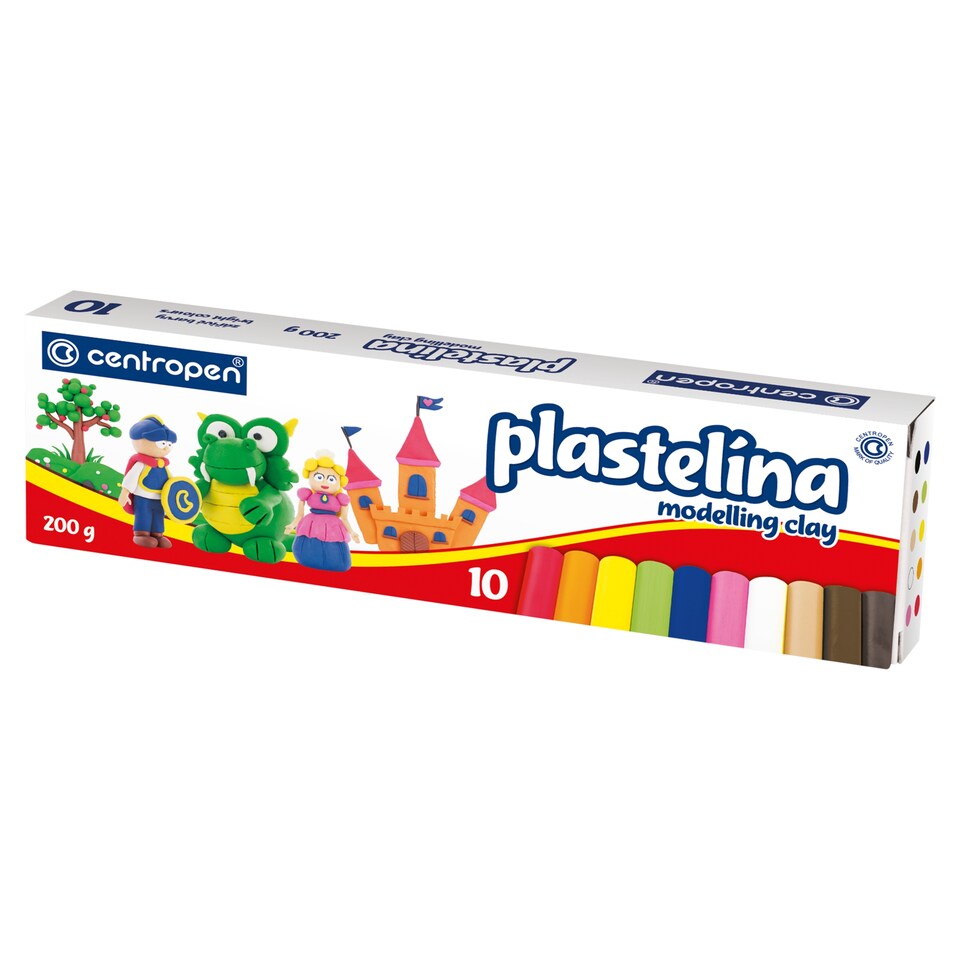 Centropen Plastelína 10 ks