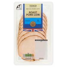 Tesco British Roast Pork Loin Slices 100g