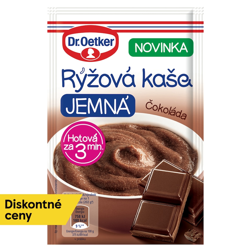 Dr. Oetker Rice Porridge Fine Chocolate 52 g