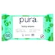 image 1 of Pura Plastic Free Baby Wipes 60pk