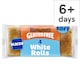 image 1 of Warburtons Gluten Free Super Soft Sliced Square Rolls 4 pack